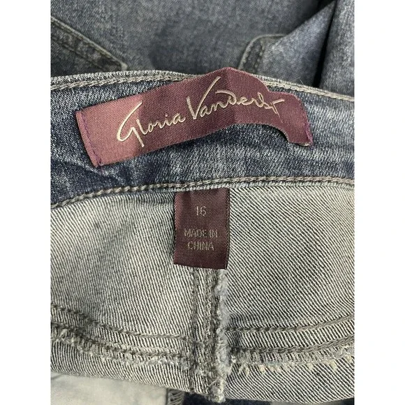NWT Gloria Vanderbilt Amanda Original Slimming Jean Size 16 - Picture 3 of 10